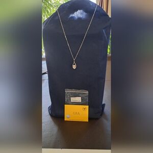 MOSSINITE NECKLACE 3CT